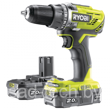 Дрель-шуруповерт RYOBI R18DD3-220S
