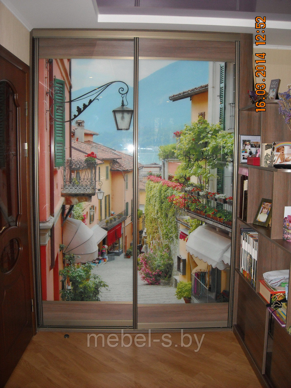 Шкаф-купе с фотопечатью