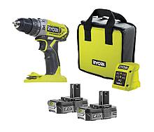 ONE + /Ударная дрель-шуруповерт RYOBI R18PD2-220S