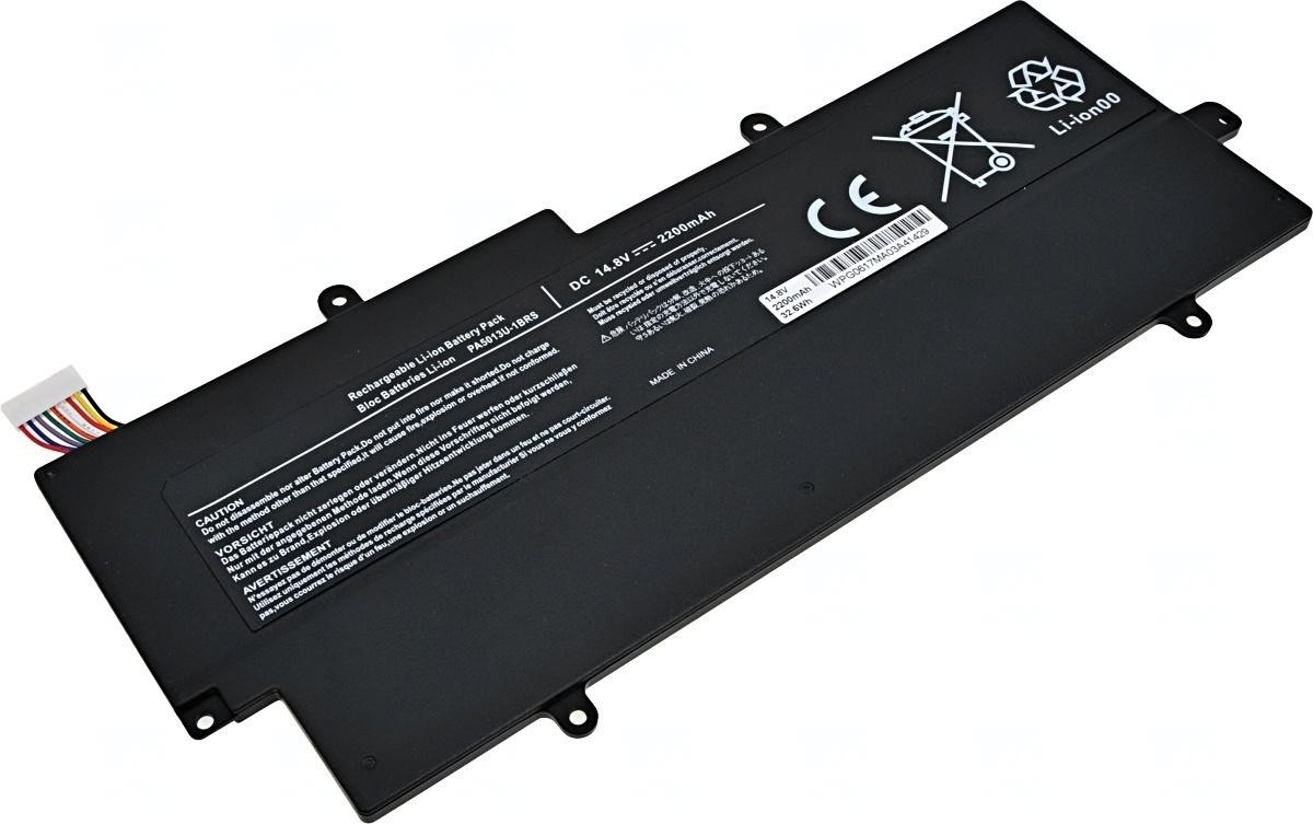 Аккумулятор (батарея) для ноутбука Toshiba Portege Z930 (PA5013U-1BRS) 14.8V 2800mAh