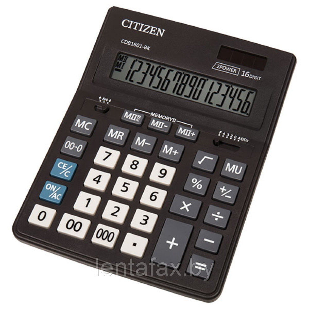 Калькулятор настольный 16р. CDB-1601 BK Citizen