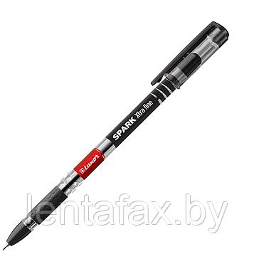 Ручка шариковая Luxor "Spark" черная, 0,5мм, грип. ЦЕНА БЕЗ НДС
