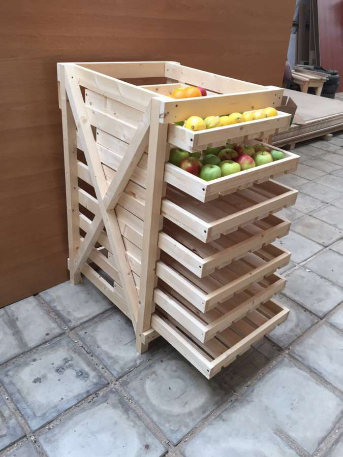 Стойка для хранения овощей и фруктов - фото 4 - id-p132281327