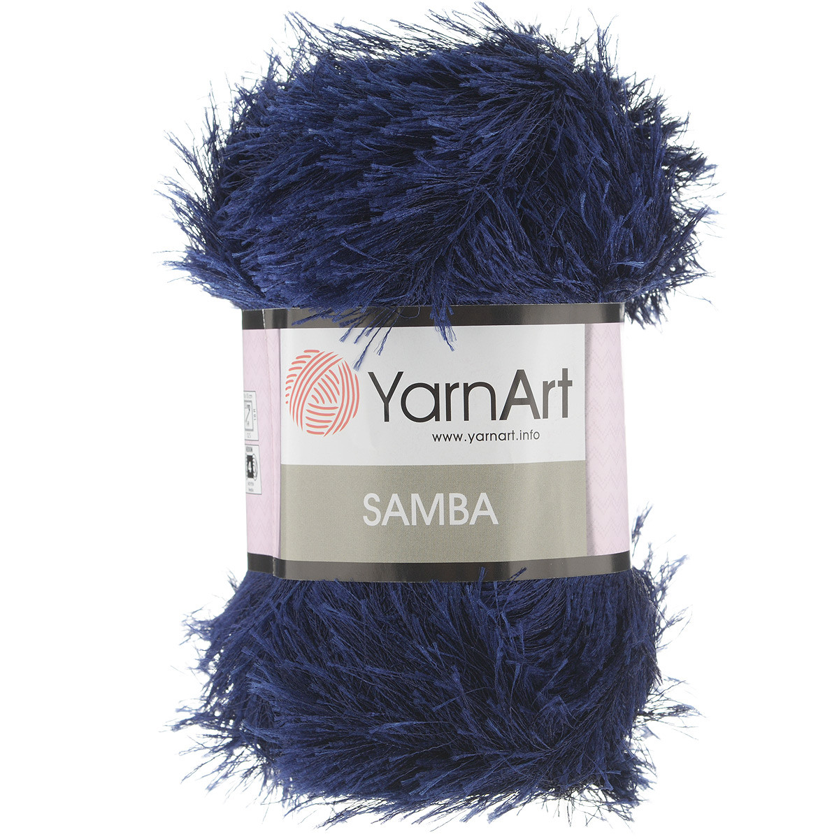 Пряжа YarnArt Samba (травка) цвет 03 тёмно-синий - фото 1 - id-p132289203