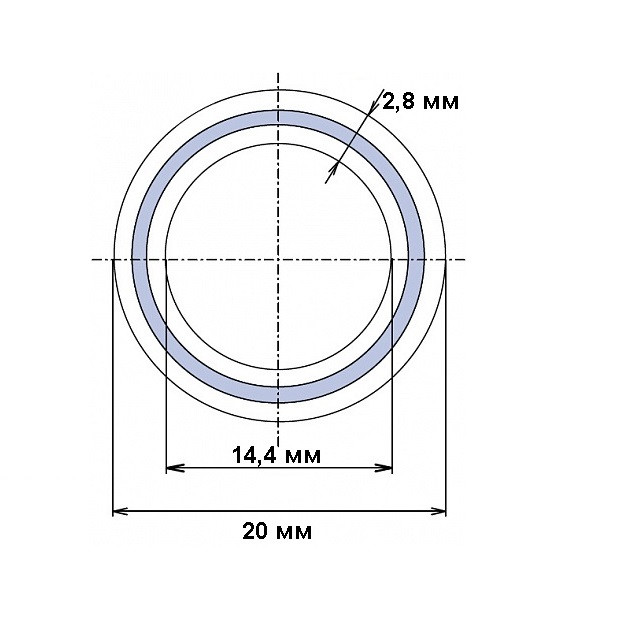 Труба ПП Fiber BASALT Plus 20х2,8 мм Wavin Чехия - фото 2 - id-p132294348