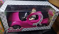 Кукла типа Barbie и Кен с машиной Кабриолет (свет, звук) 1215255, фото 1