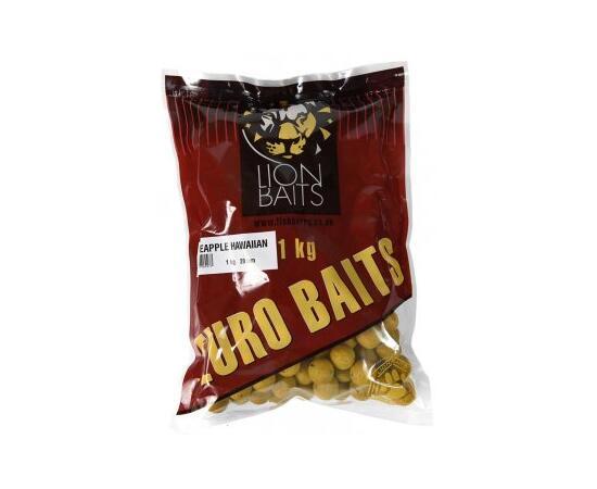 Lion Baits Бойлы тонущие серии EURO BAITS 20 мм ананас Гавайский - 1 кг - фото 1 - id-p132309402