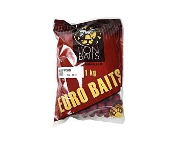 Lion Baits Бойлы тонущие серии EURO BAITS 20 мм мотыль - 1 кг