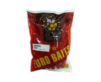 Lion Baits Бойлы тонущие серии EURO BAITS 20 мм малина - 1 кг