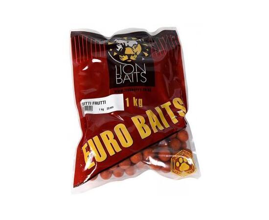 Lion Baits Бойлы тонущие серии EURO BAITS 20 мм тутти-фрутти - 1 кг