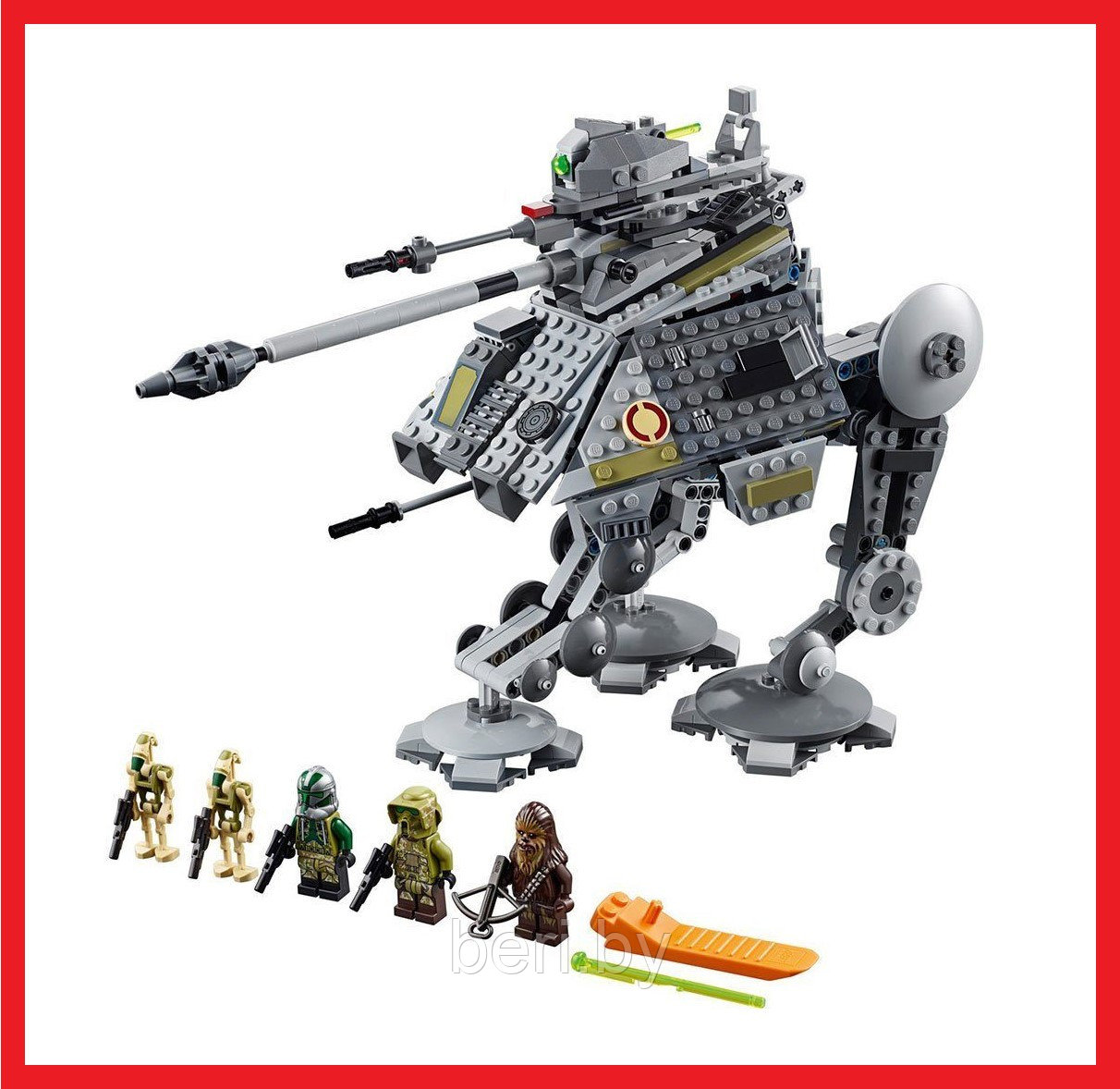 11424 Конструктор Lari Шагоход-танк АТ-AP, Звездные войны, 707 деталей, аналог Lego Star Wars 75234 - фото 2 - id-p132325212