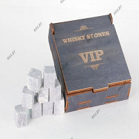 Элитный набор камней для Whiski в деревянной коробке