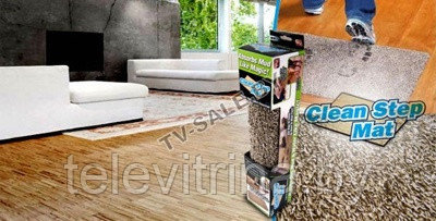 Волшебный коврик Супервпитывающий придверный коврик Clean Step Mat (код.9-4203) - фото 1 - id-p34644986