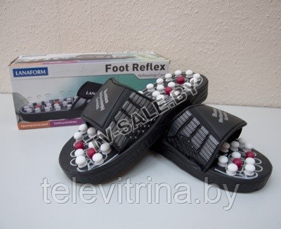 Рефлекторные массажные тапочки Massage Slipper (код.9-950)