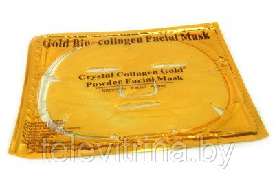 Золотая коллагеновая маска для лица Gold Bio Collagen Facial Mask (арт.9-6843) "0021" - фото 1 - id-p69518502