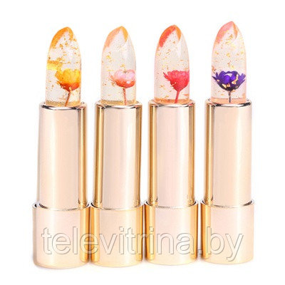 Гелевая помада с цветами внутри Kailijumei Lipstick (код.0160)