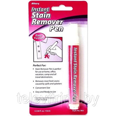 Карандаш пятновыводитель Instant Stain Remover Pen, 2 шт. (арт. 9-6438) - фото 1 - id-p61502898