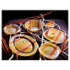 Столовый набор посуды  Luminarc STRIPES ORANGE 38 предметов на 6 персон