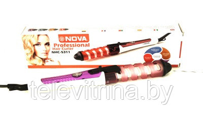 Спиральная плойка для завивки волос Nova NHC-5311 (арт. 9-6198) - фото 1 - id-p61501925