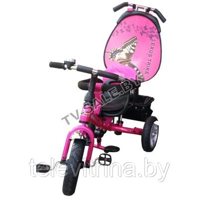 Детский трехколесный велосипед Lexus Trike Next Air цвет: малиновый - фото 1 - id-p34645496