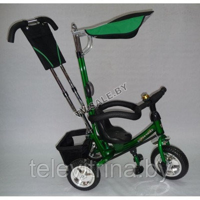 Детский трехколесный велосипед Super Trike A19-02B-4 цвет: зеленый "0012" (код.9-3841) - фото 1 - id-p61501320