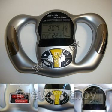 Портативный цифровой измеритель анализатор жира в организме Health Monitor "0021"  (код.9-968)