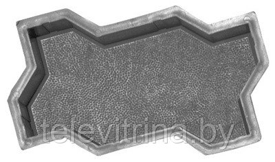 Форма для изготовления тротуарной плитки ALPHA 5/1 (1 шт) "код.0082" - фото 1 - id-p61626453