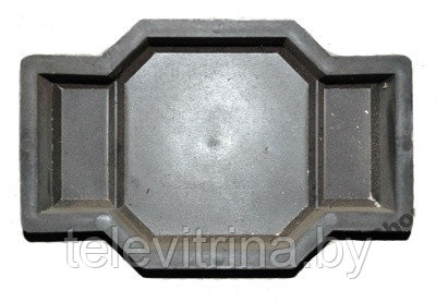 Форма для изготовления тротуарной плитки ALPHA 8/1 (1 шт) "код.0082" - фото 1 - id-p61626501