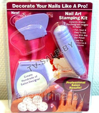 Стемпинг для ногтей Nail Art Stamping Kit (арт.9-1648) - фото 1 - id-p34646550