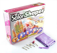 Маникюрный набор Salon Shaper для маникюра и педикюра Салон Шейпер с 5 насадками  (код.9-2934)