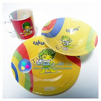 Детский набор посуды Luminarc (Люминарк) FOOTBALL FIFA 2010 3 предмета Арт:. G2248