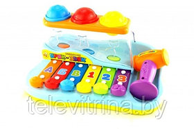 Игрушка развивающая для малышей Ксилофон Бряз-Звяк Play Smart 9199 (код.0012)