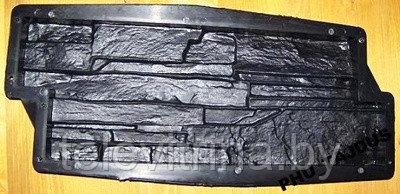 Форма для изготовления тротуарной плитки ALPHA 52/8 (5 шт) "код.0082"
