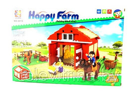 Детский конструктор Лего LEGO Конюшня Jilebao Happy Farm (код.0012)