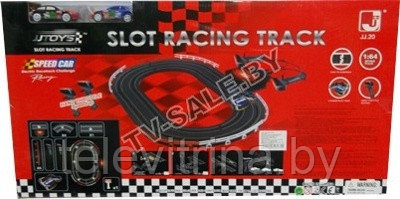 Настольная игра Автотрек Наскар Slot Racing Track Speed Car JJ-20-2 "0048" (код.9-4226) - фото 1 - id-p34644975