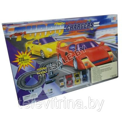 Автотрек Turbo Charcers Road Rasing Set 2808 (код.9-4320) - фото 1 - id-p61501393