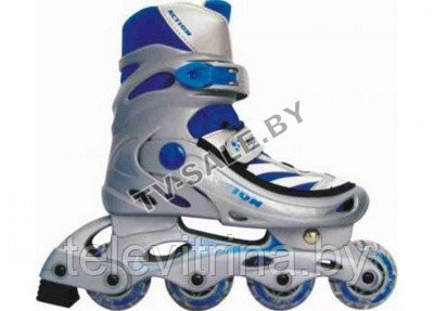 Комплект роллера (роликовые коньки, шлем, защита) VIMPEX SPORT PW-122B-1