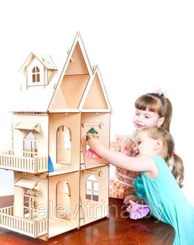 Кукольный домик "Чудо-дом" (код.0160) - фото 1 - id-p67602342