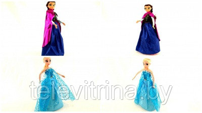 Интеллектуальная игрушка Frozen (Фроузен) Принцесса Анна и Эльза из мультфильма "Холодное сердце" - умеет петь - фото 1 - id-p61502234
