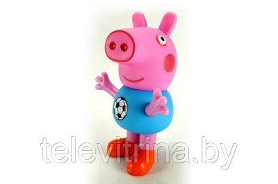 Светодиодная игрушка Peppa Pig Свинка Пэппи Джорджи (код.5-3360) код. 0027 - фото 1 - id-p34647755