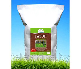 2 упаковки. Трава для газона Травосмесь Дорожная - 5 кг (код. 0118)