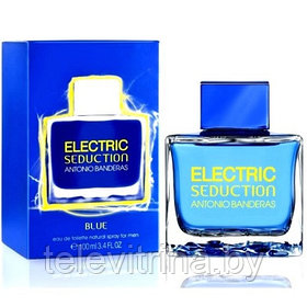 Мужская туалетная вода ANTONIO BANDERAS ELECTRIC SEDUCTION Blue. 100 мл.