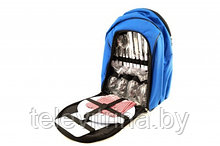 Туристический рюкзак с набором для пикника на 4 персоны и термосумкой для напитков и термоса "0019"