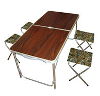 Стол раскладной для пикника FOLDING TABLE 60120 с чехлом (арт.9-2754)