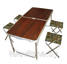 Стол раскладной для пикника FOLDING TABLE 60120 с чехлом (арт.9-2754)