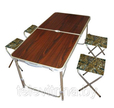 Стол раскладной для пикника FOLDING TABLE 60120 с чехлом (арт.9-2754) - фото 1 - id-p34646511