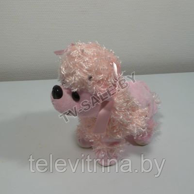 Игрушка Интерактивная собака Розовый пудель "0047" - фото 1 - id-p34645802