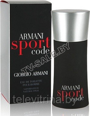 Туалетная вода Armani Armani Code Sport 100ml - фото 1 - id-p34641410