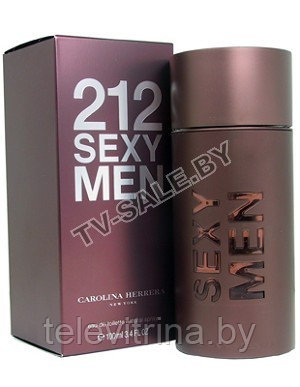 Туалетная вода Carolina Herrera 212 Sexy Men 100ml