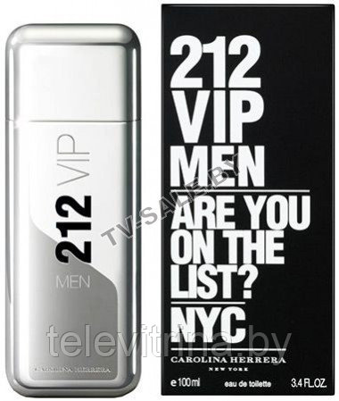 Туалетная вода Carolina Herrera 212 VIP Men 100ml - фото 1 - id-p34642920